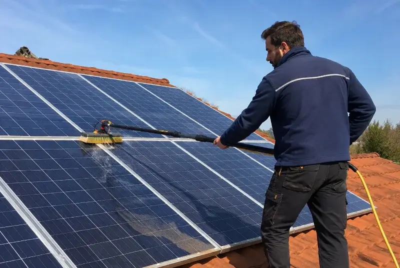 Nettoyage et entretien de panneaux solaires à Trèves